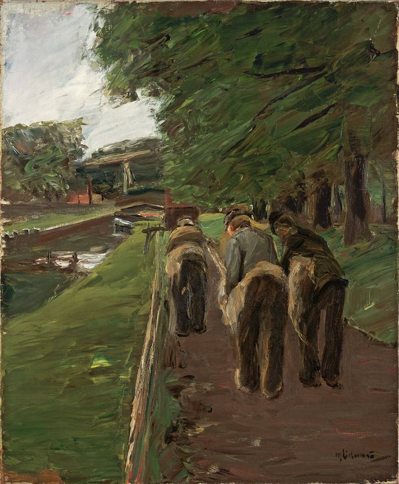 Seilerbahn Edamissa tekijältä Max Liebermann
