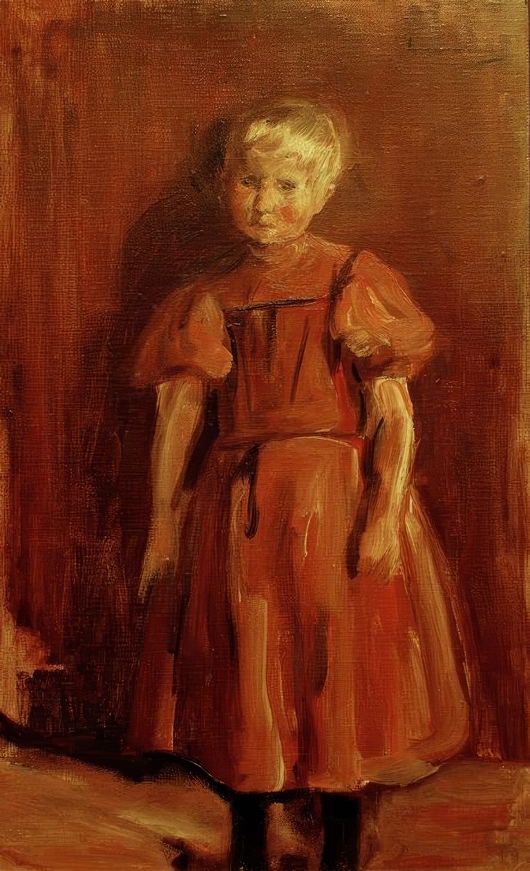 Stehendes Mädchen tekijältä Max Liebermann