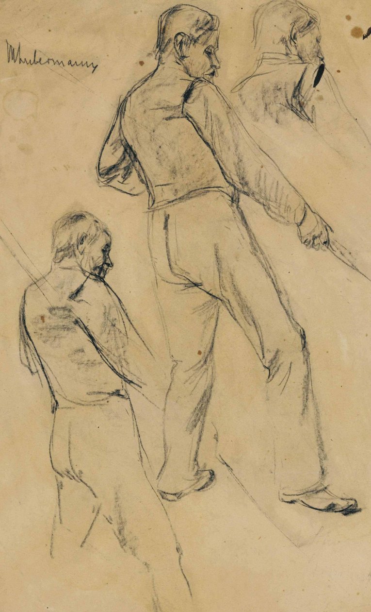 Tutkimus eines Mannes tekijältä Max Liebermann