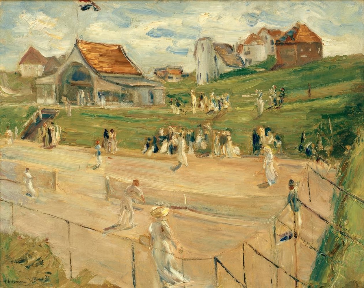 Tennisplatz Noordwijkissa tekijältä Max Liebermann