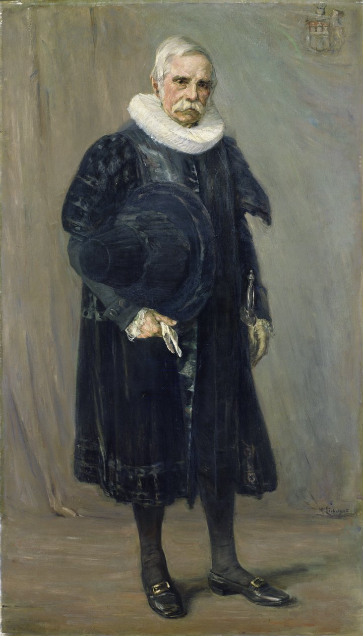Pormestari Carl Friedrich Petersen (1809-92) 1891 tekijältä Max Liebermann