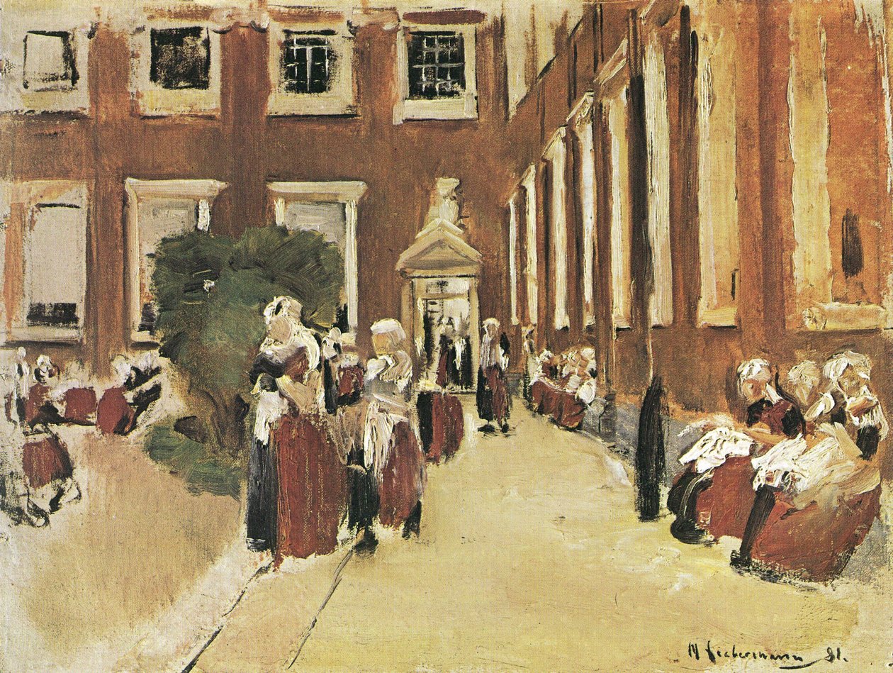Waisenhaus Amsterdam tekijältä Max Liebermann