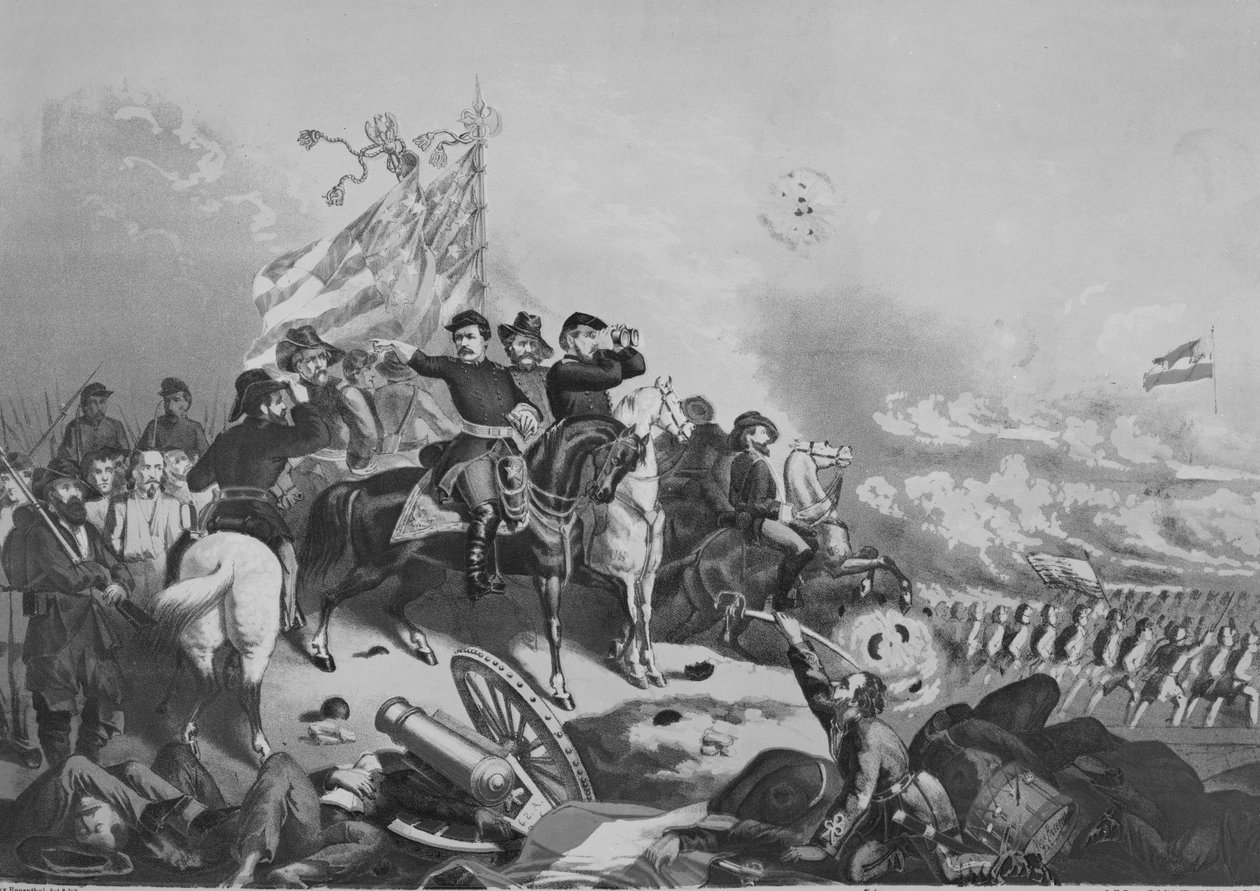 Antietamin taistelu 1862, 1865 tekijältä Max Rosenthal