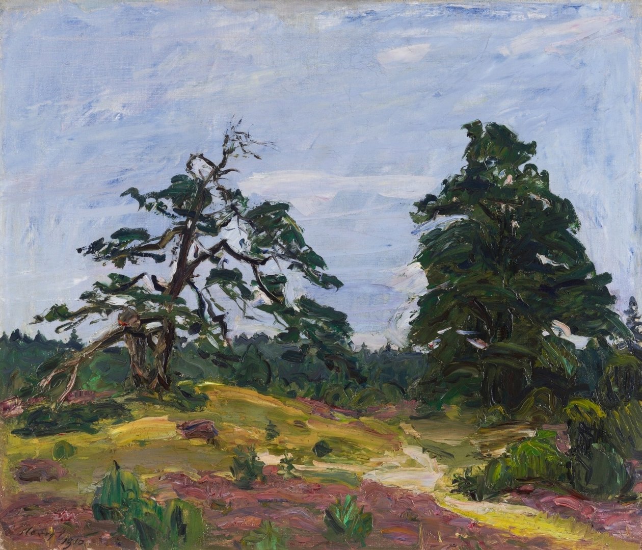 Heide und Baumen tekijältä Max Slevogt