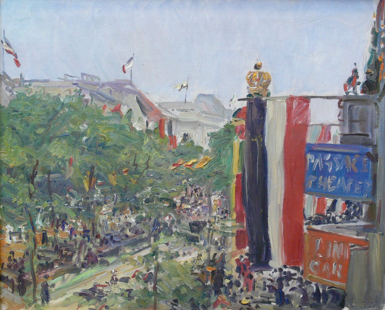 Unter den Linden tekijältä Max Slevogt