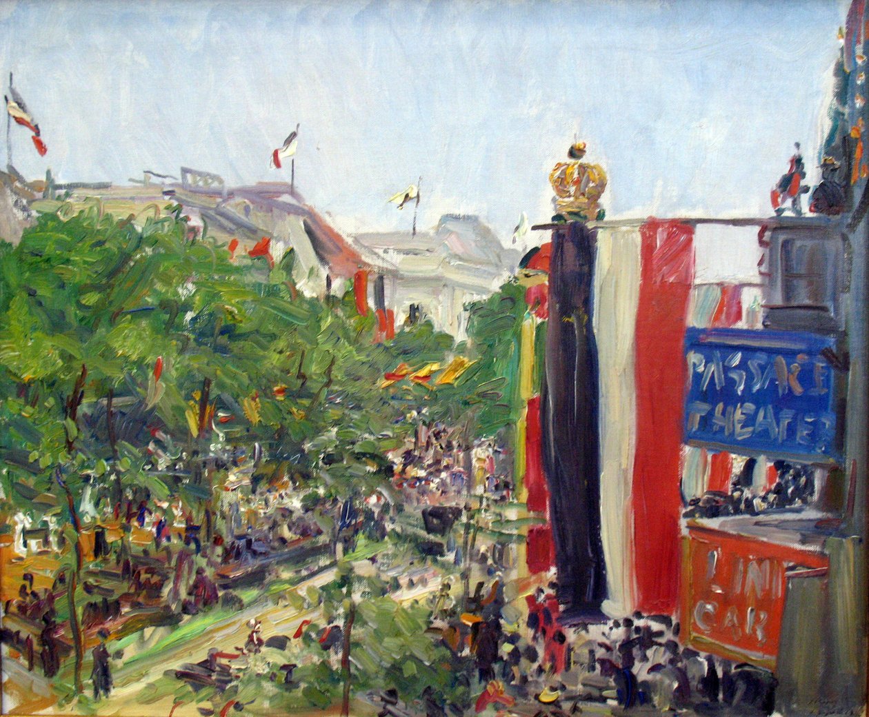 Unter den Linden tekijältä Max Slevogt