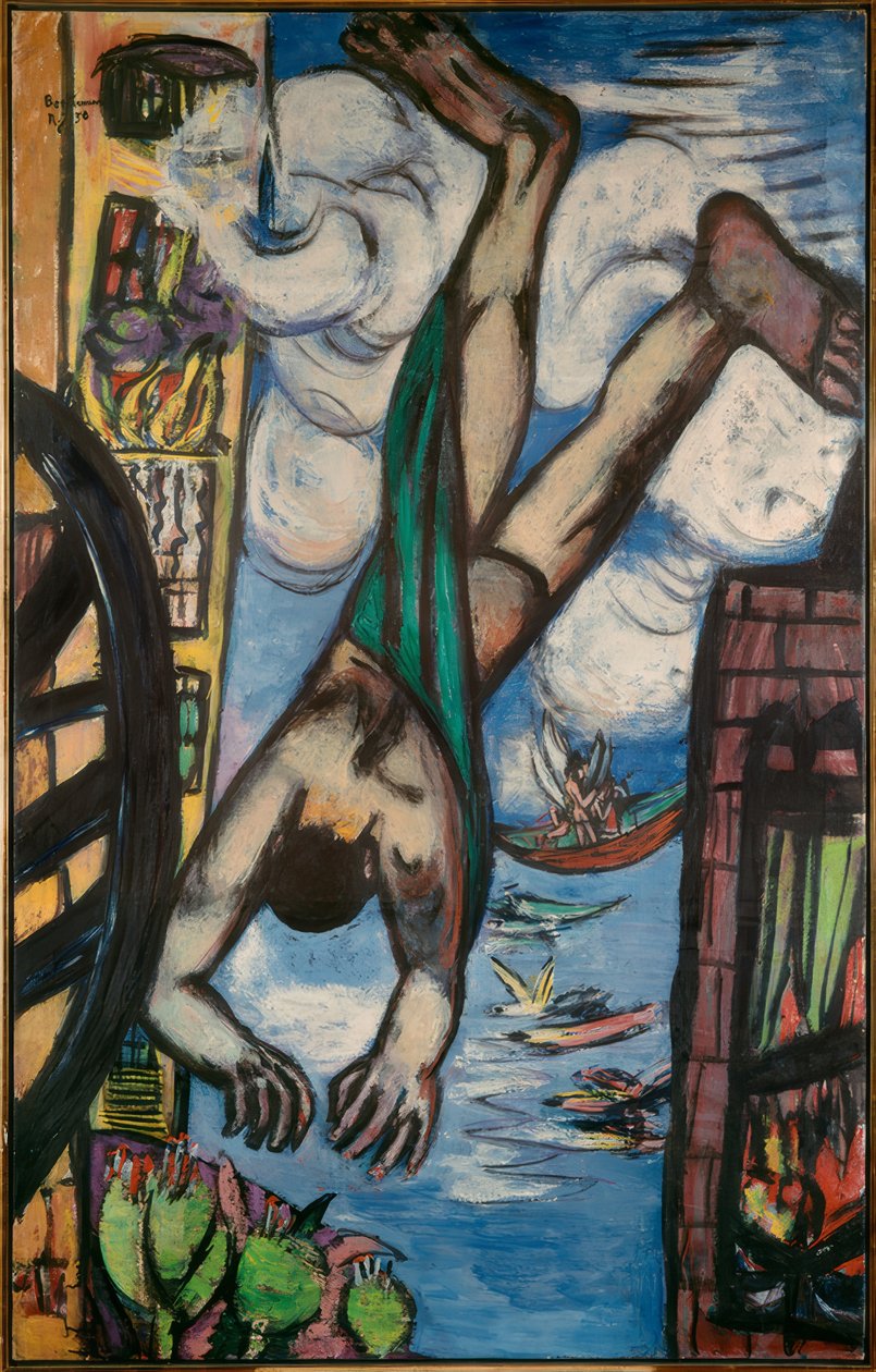 Putoaminen tekijältä Max Beckmann