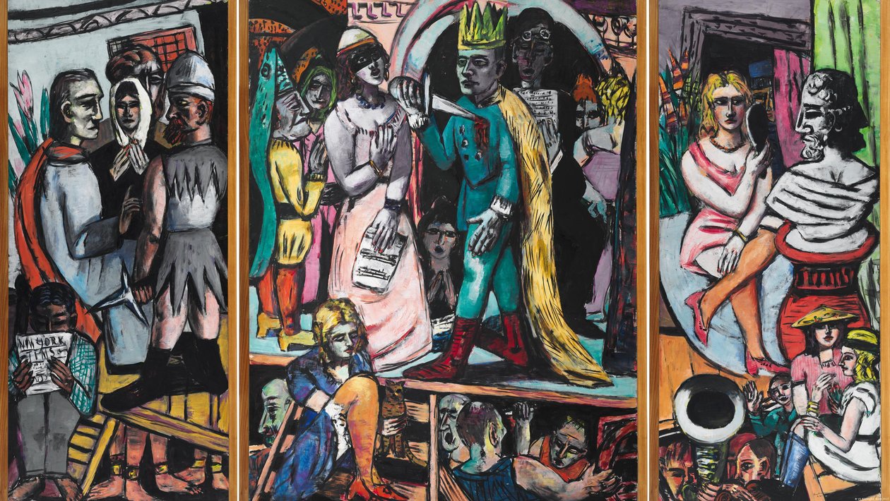 Näyttelijät tekijältä Max Beckmann