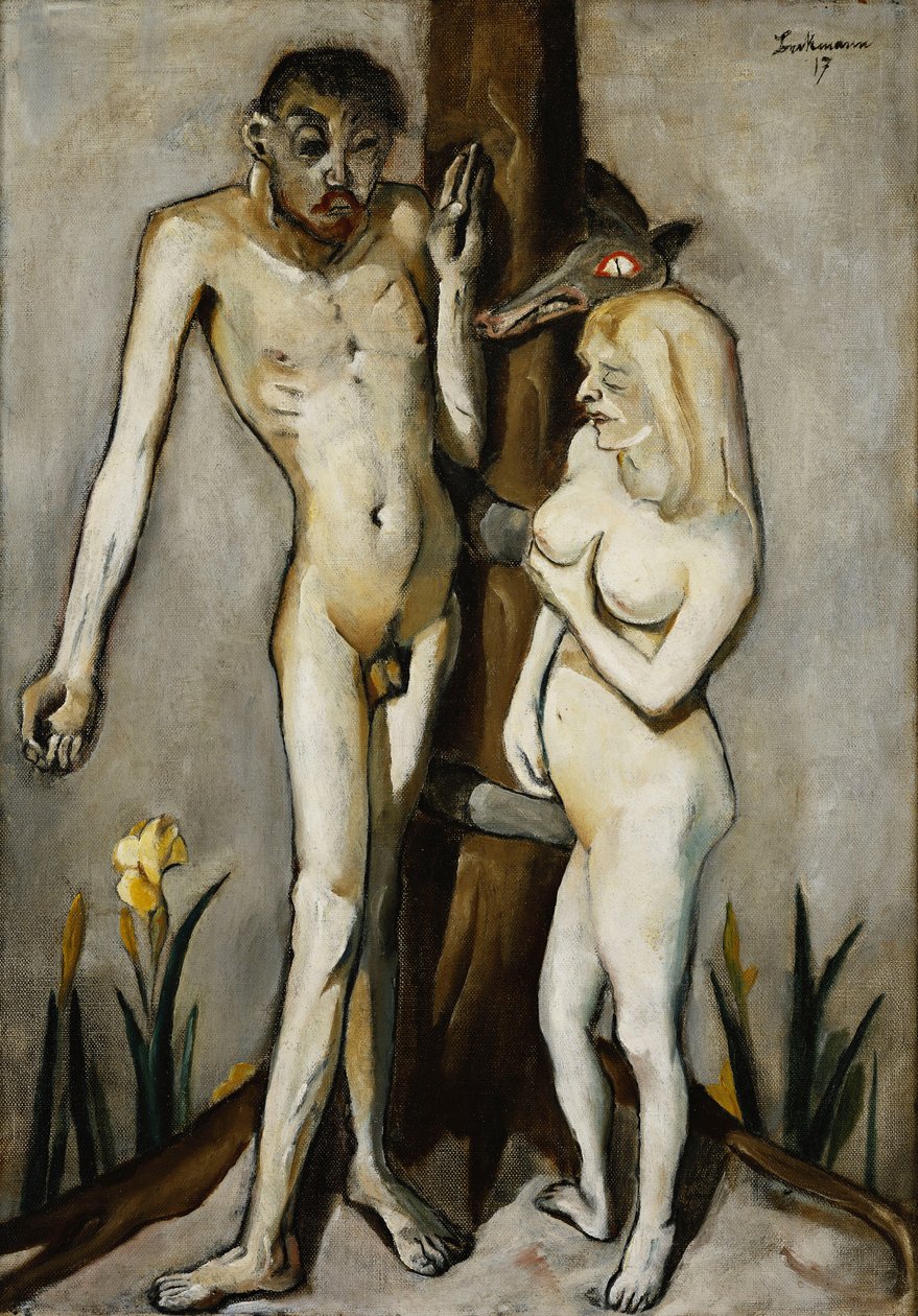 Aatami ja Eeva tekijältä Max Beckmann