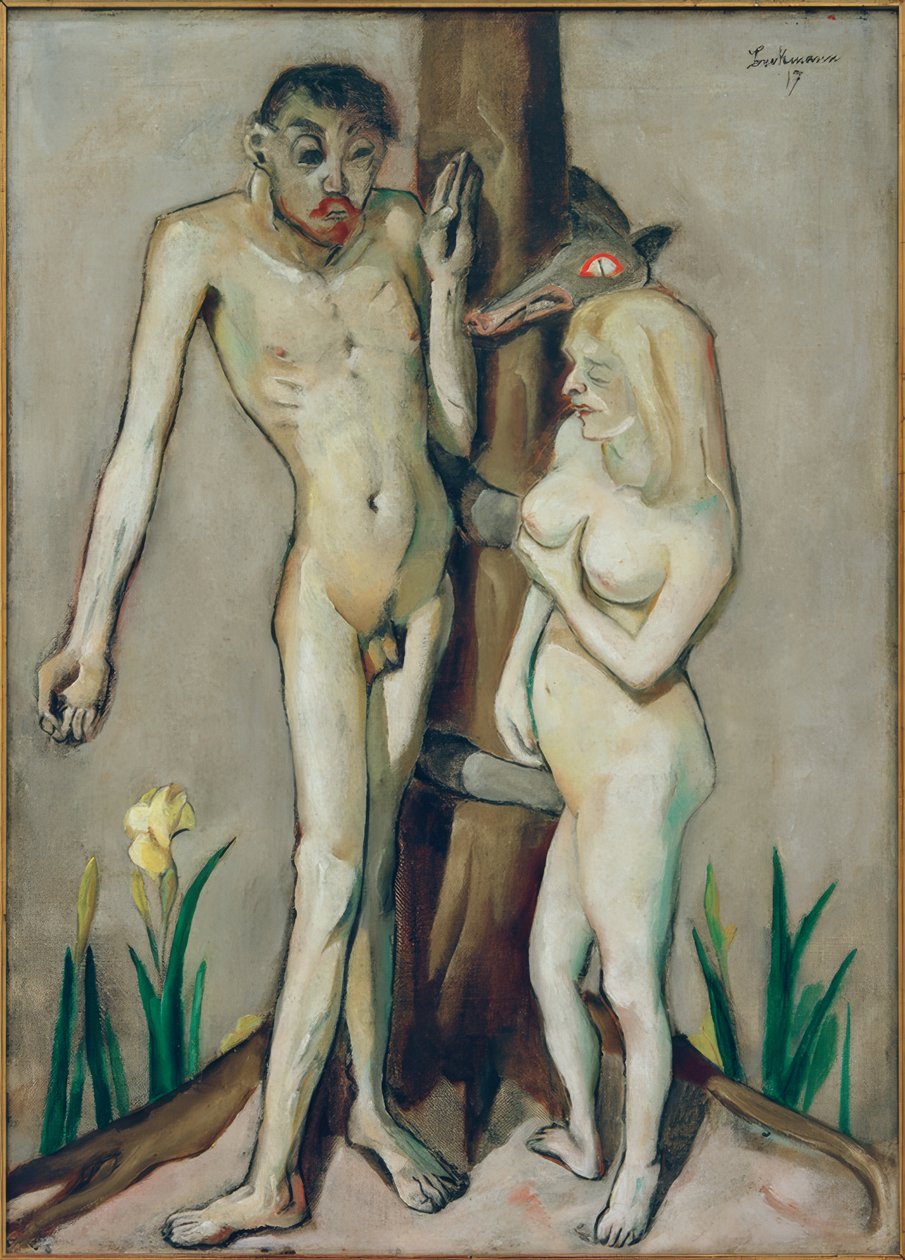 Aatami ja Eeva tekijältä Max Beckmann