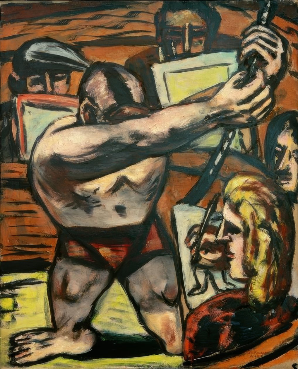 Akademia II tekijältä Max Beckmann