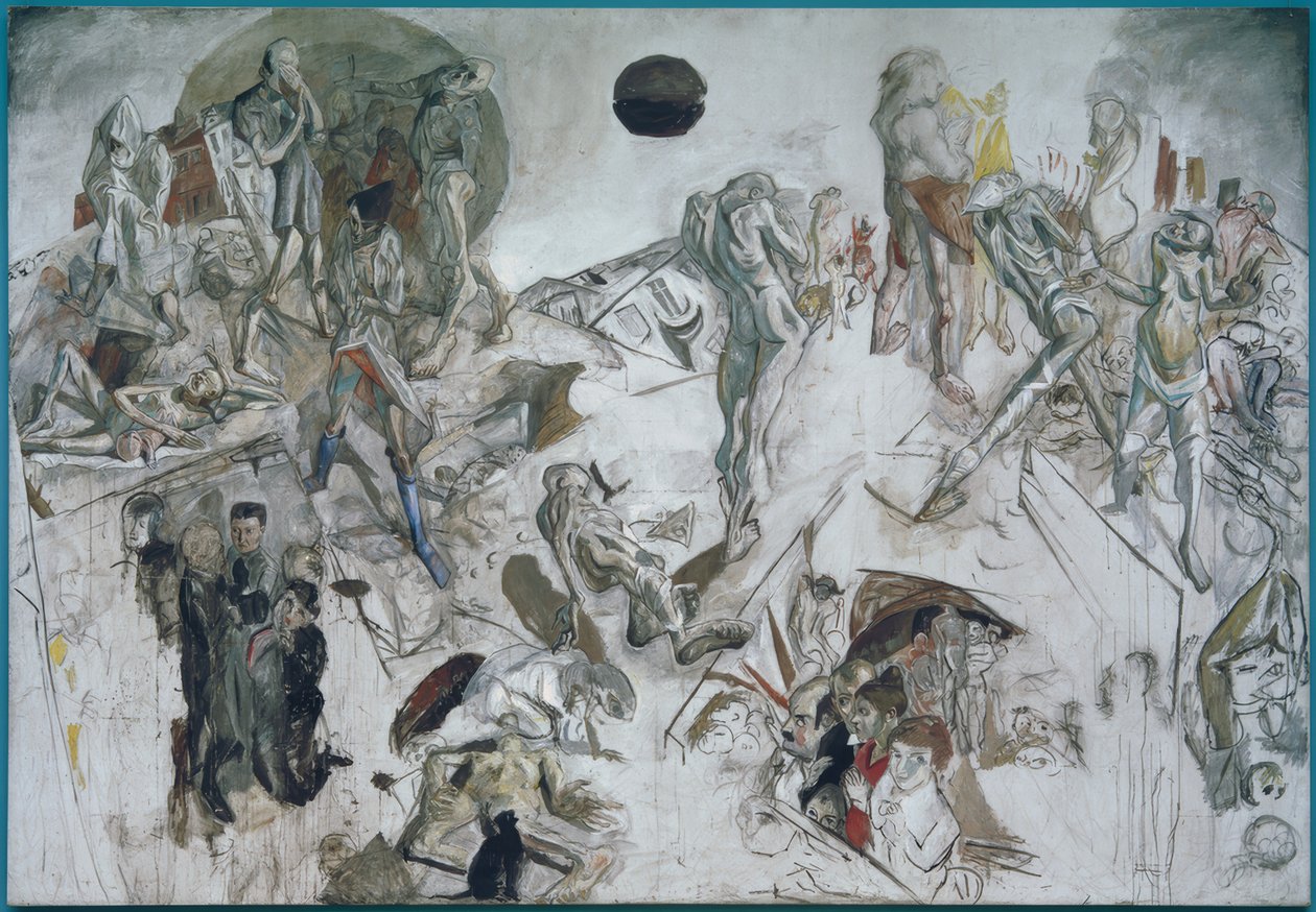 ylösnousemus tekijältä Max Beckmann