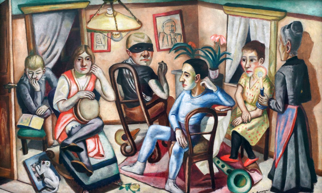 Ennen naamiaisia tekijältä Max Beckmann