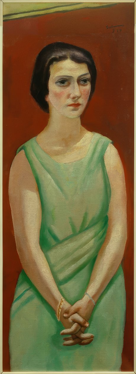 Elsebt Götzin muotokuva tekijältä Max Beckmann