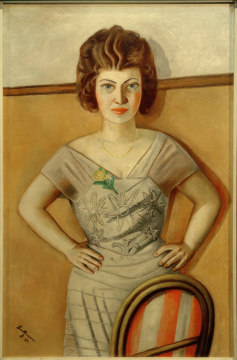 Tohtori Heidelbergin muotokuva. Romanialaisen muotokuva tekijältä Max Beckmann