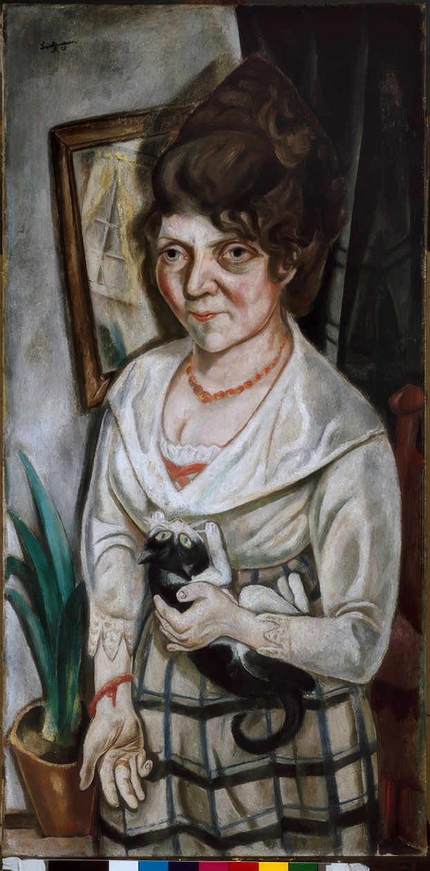 Fridel Battenbergin muotokuva tekijältä Max Beckmann