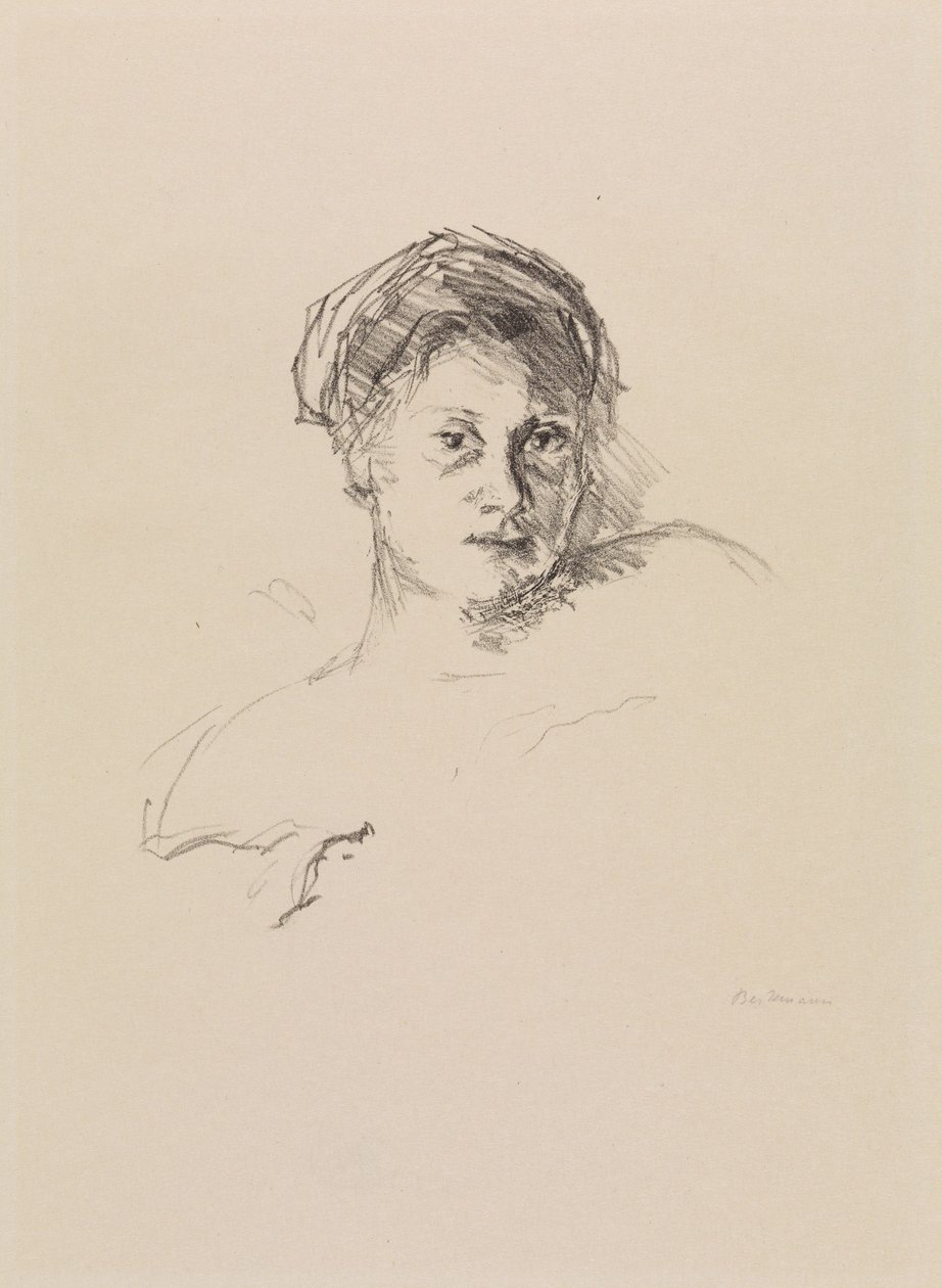 Minna Beckmann-Tuben muotokuva tekijältä Max Beckmann