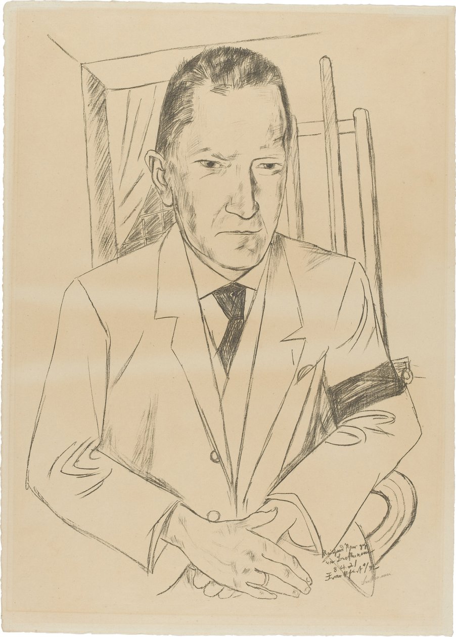 Reinhard Piperin (1879–1953) muotokuva tekijältä Max Beckmann
