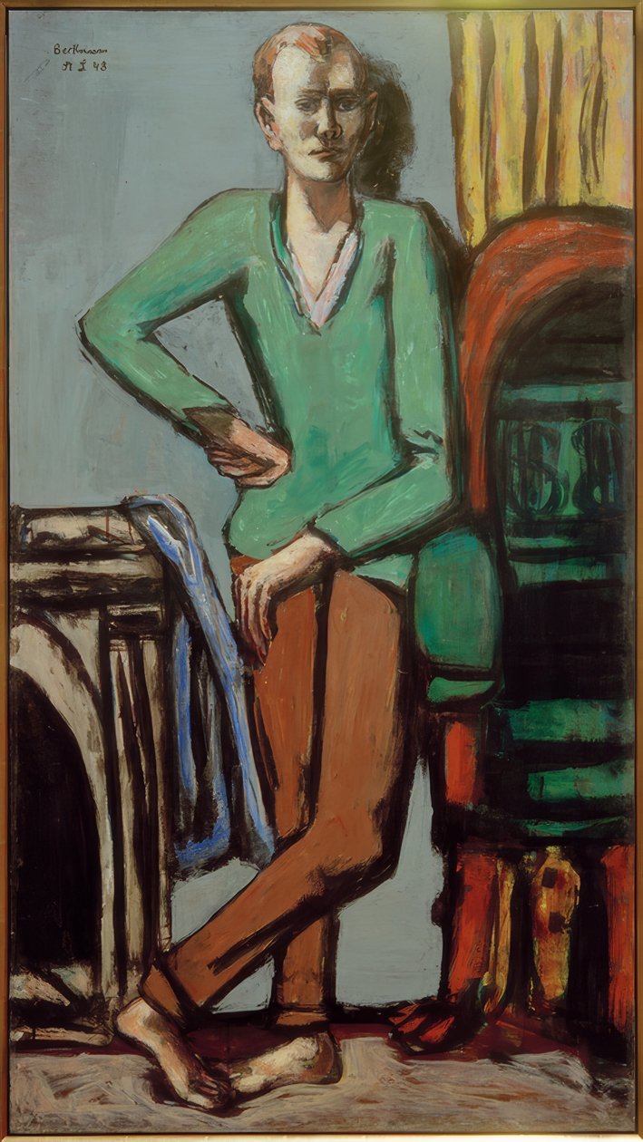 Walter Barkerin muotokuva tekijältä Max Beckmann