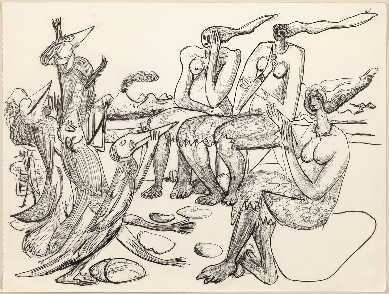 Birdplay tekijältä Max Beckmann