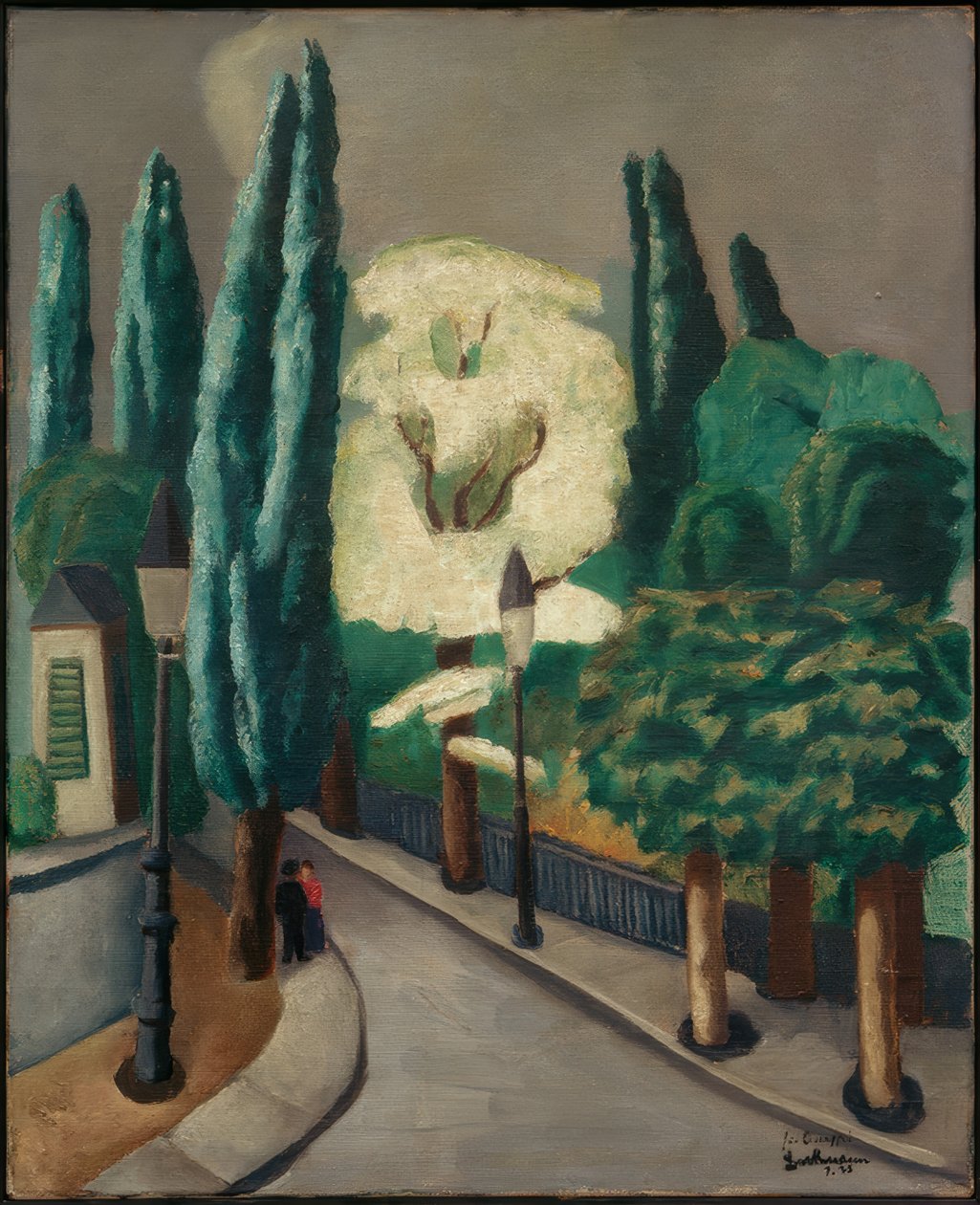 Kukkiva akaasia tekijältä Max Beckmann