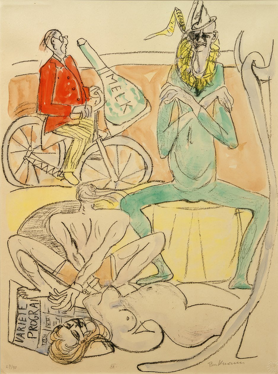SIRKUS (Zirkus) tekijältä Max Beckmann
