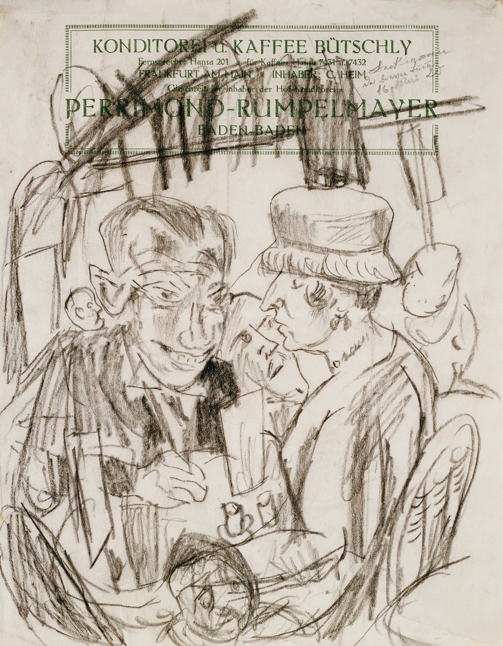 Cafe Life; Cafehausszene tekijältä Max Beckmann