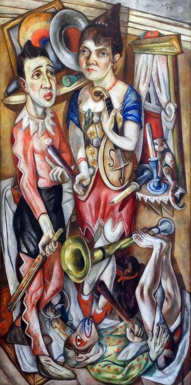 Karnevaali tekijältä Max Beckmann