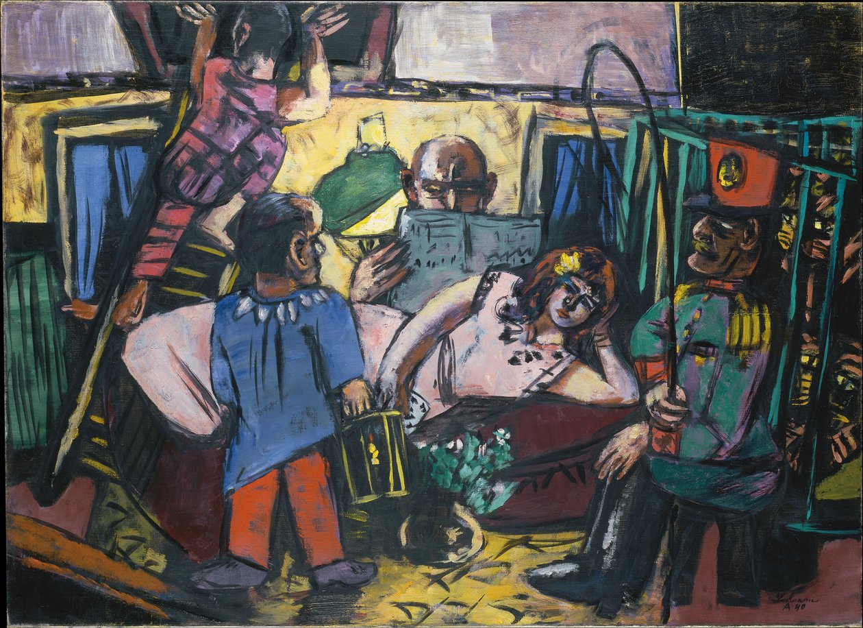 Circus Caravan tekijältä Max Beckmann