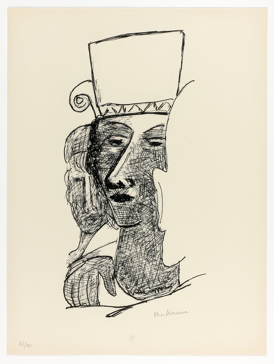 Tanssiva pari, levy seitsemän alkaen Day and Dream tekijältä Max Beckmann