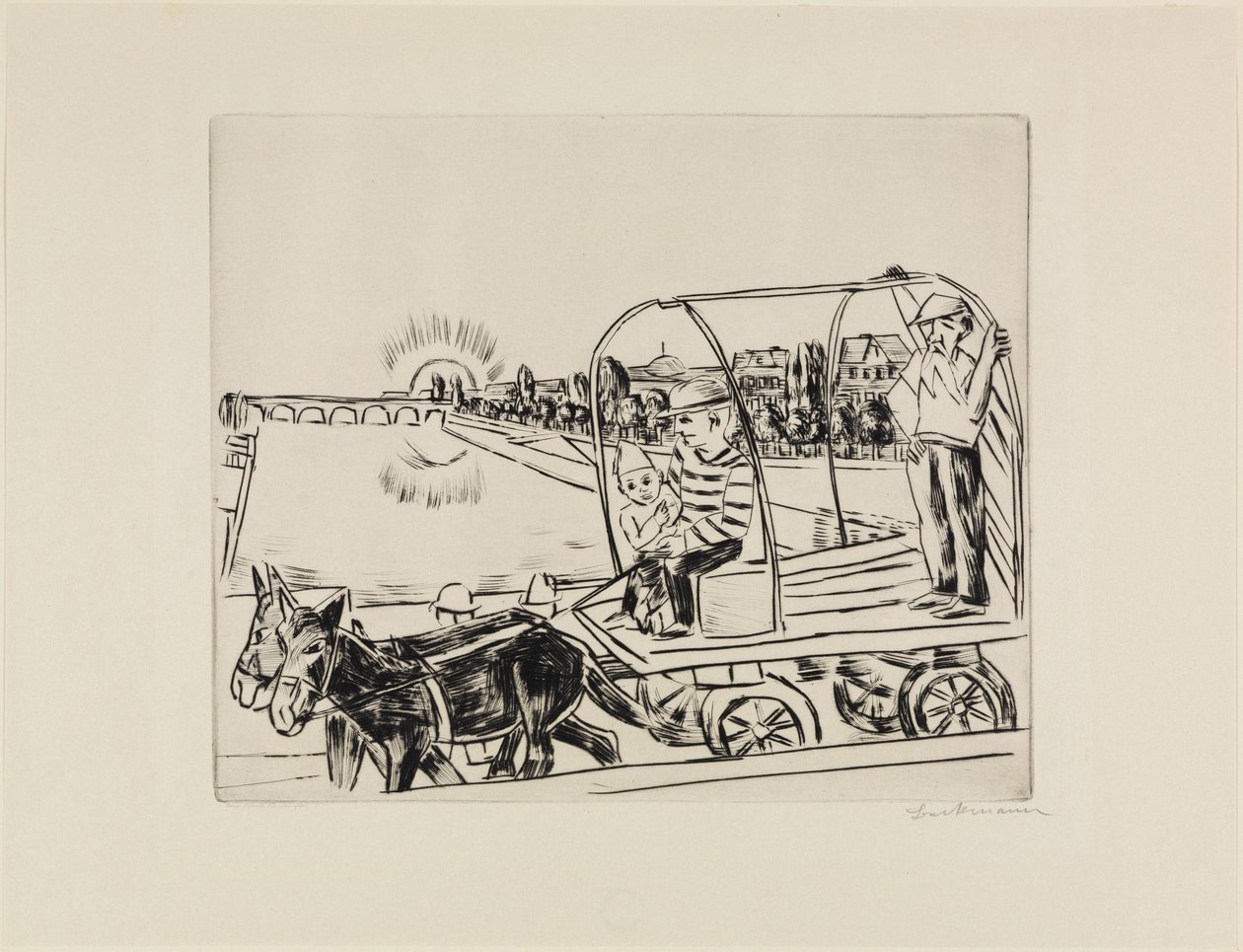 Aamu tekijältä Max Beckmann