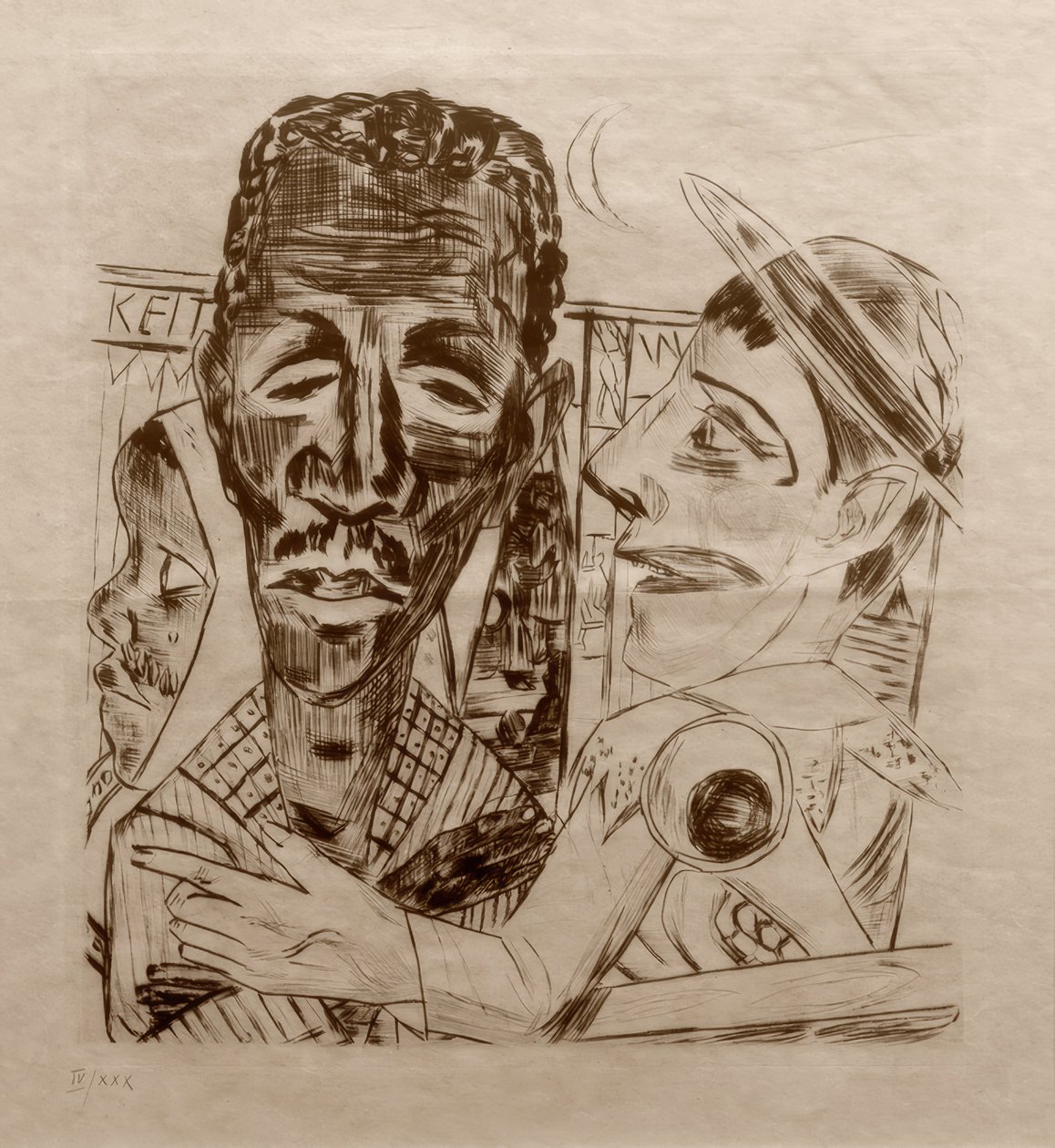 Neekeri tekijältä Max Beckmann