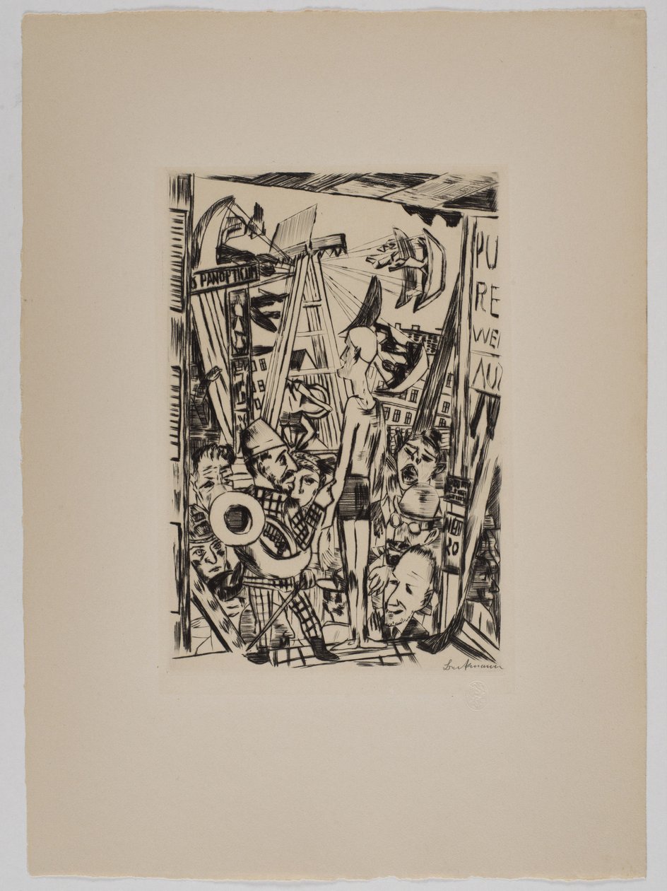 Suuri mies tekijältä Max Beckmann