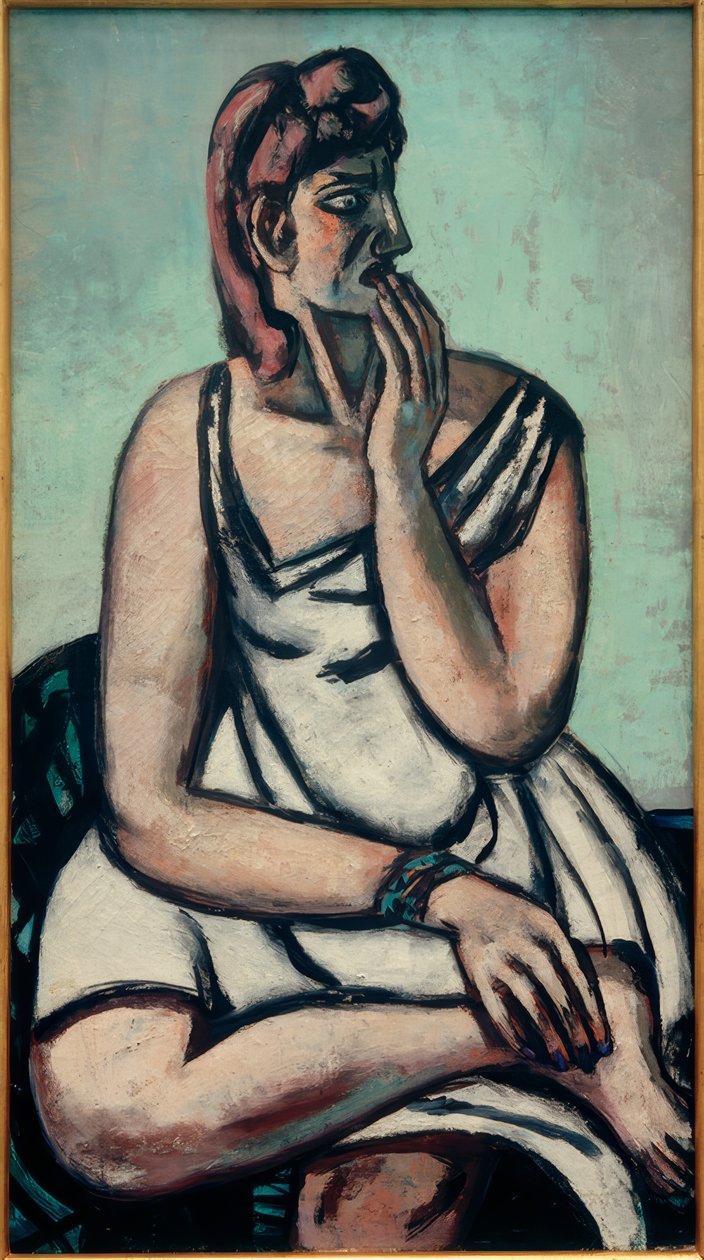 Se peloissaan tekijältä Max Beckmann