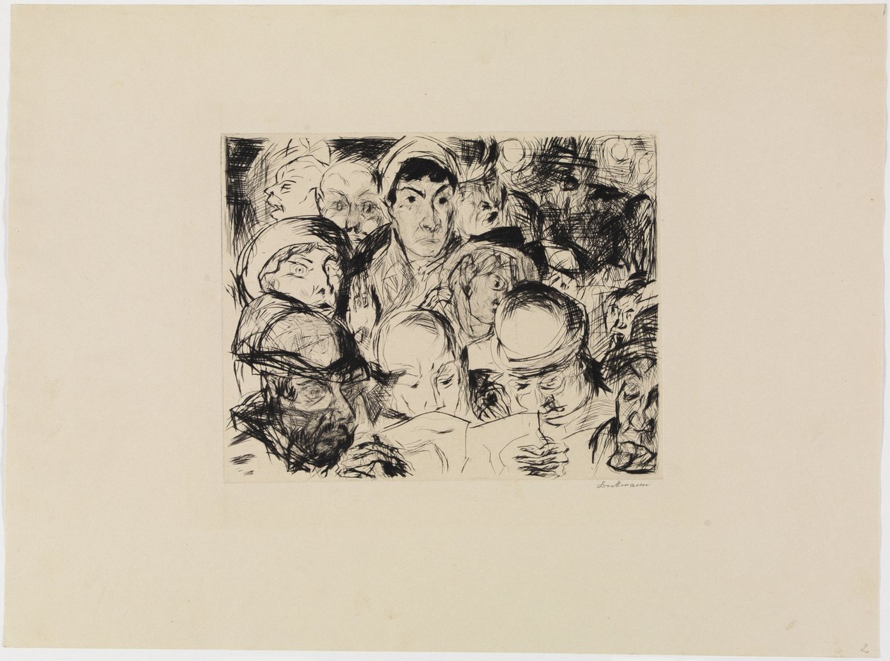 Sodanjulistus tekijältä Max Beckmann