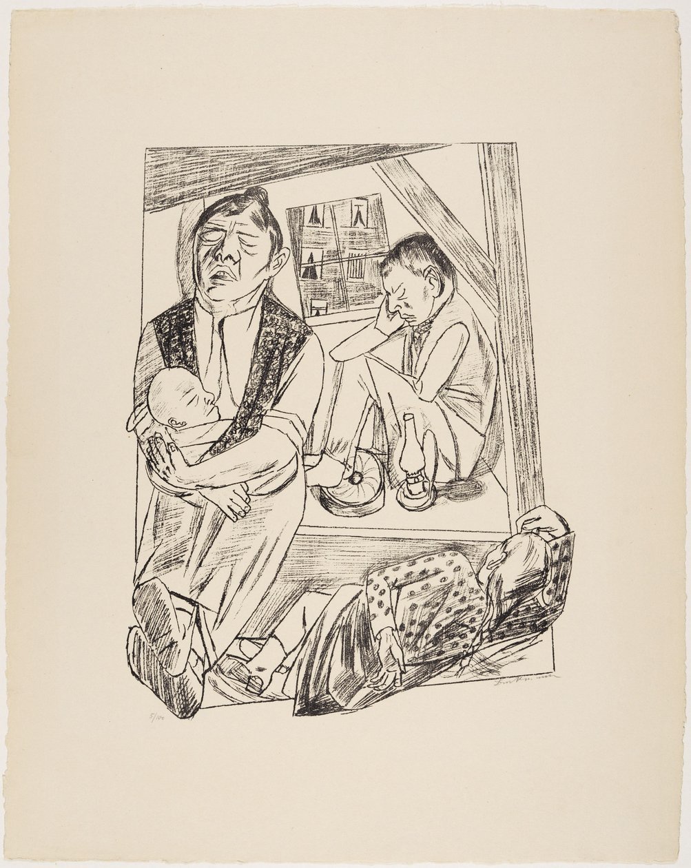 Yö tekijältä Max Beckmann