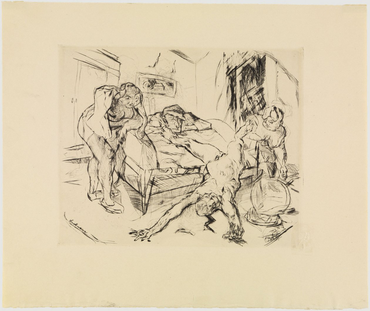 Yö tekijältä Max Beckmann
