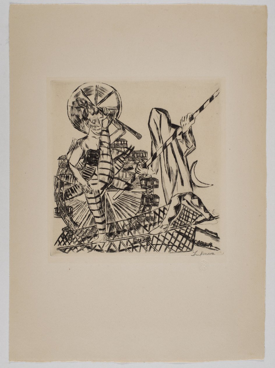 Nuorallatanssijat tekijältä Max Beckmann