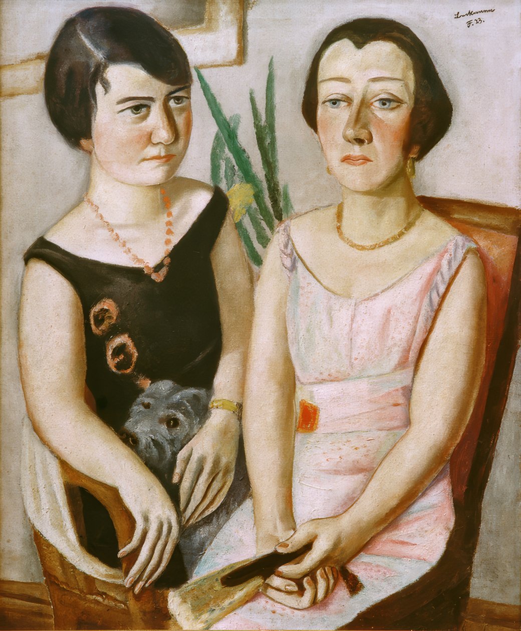 Kaksoismuotokuva tekijältä Max Beckmann