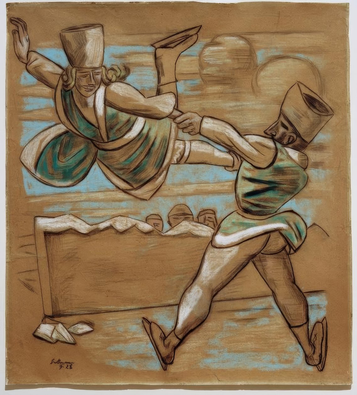 Taitoluistelija I. tekijältä Max Beckmann