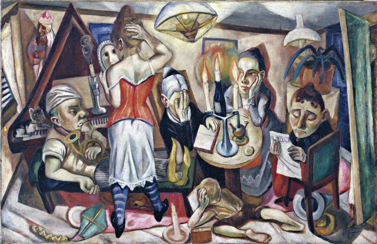 Perhekuva tekijältä Max Beckmann