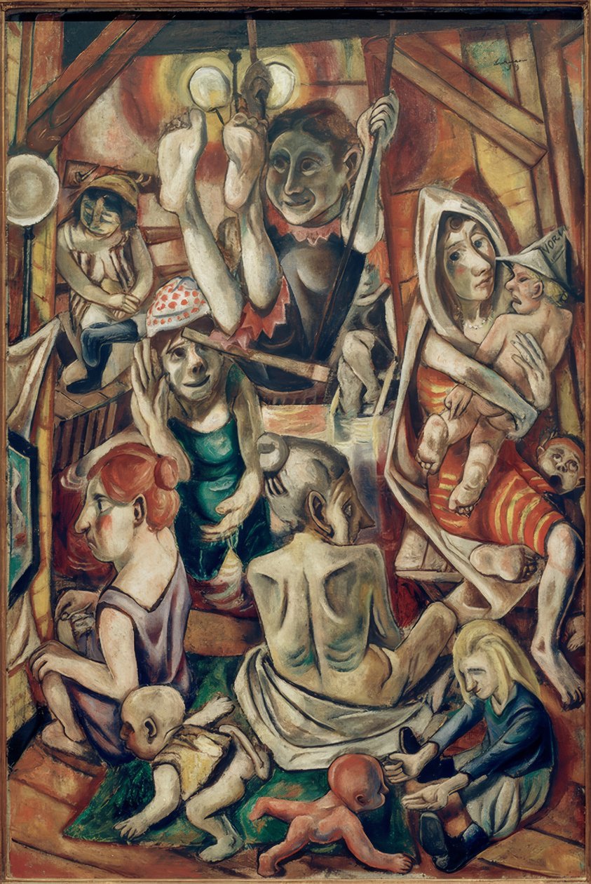 Naisten kylpy tekijältä Max Beckmann