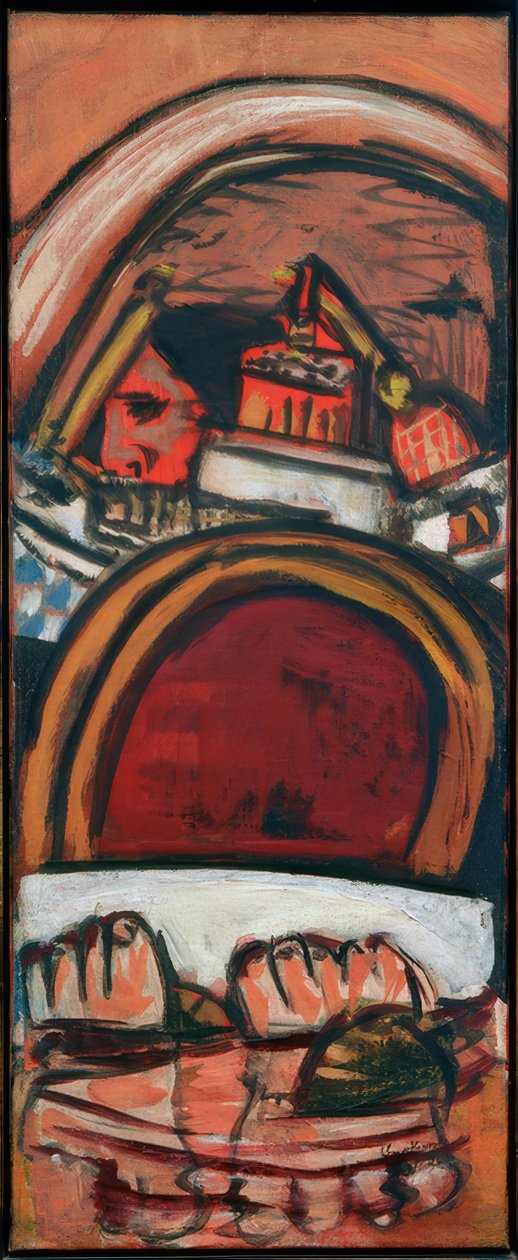 Jalat kylpyhuoneessa tekijältä Max Beckmann