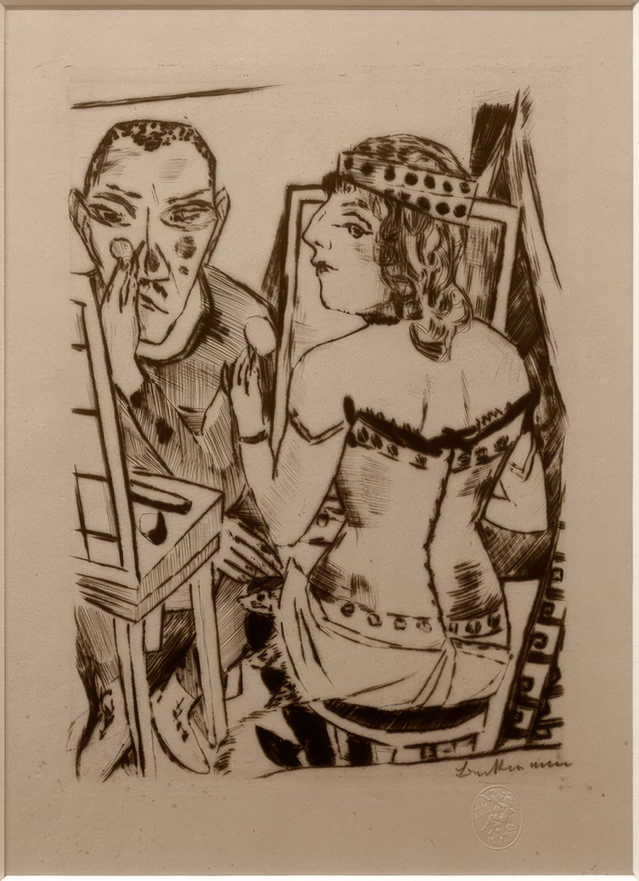 Gaderobe tekijältä Max Beckmann
