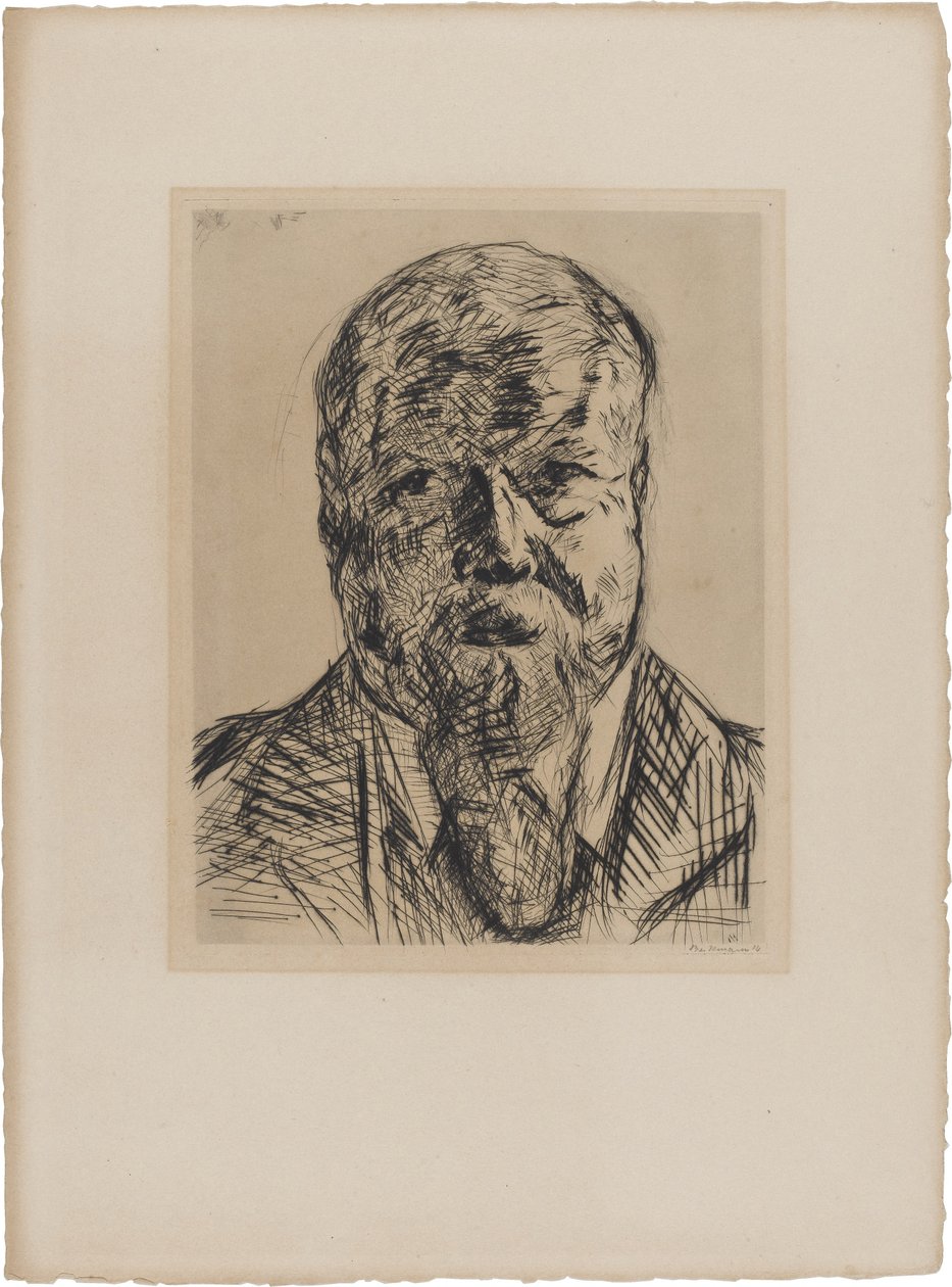 Salaneuvos tri Carl Robert (1850-1922) tekijältä Max Beckmann
