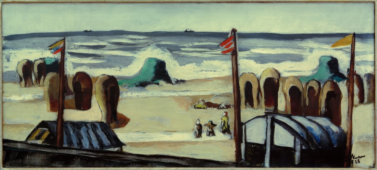 Harmaa ranta tekijältä Max Beckmann