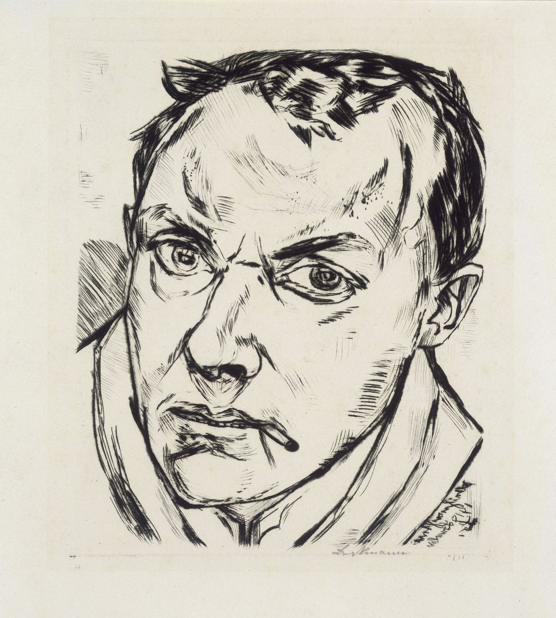 Suuri omakuva tekijältä Max Beckmann