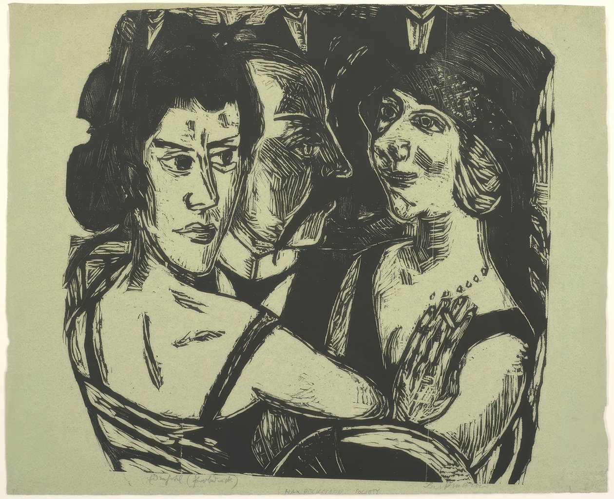 Ryhmämuotokuva, Eden Bar tekijältä Max Beckmann