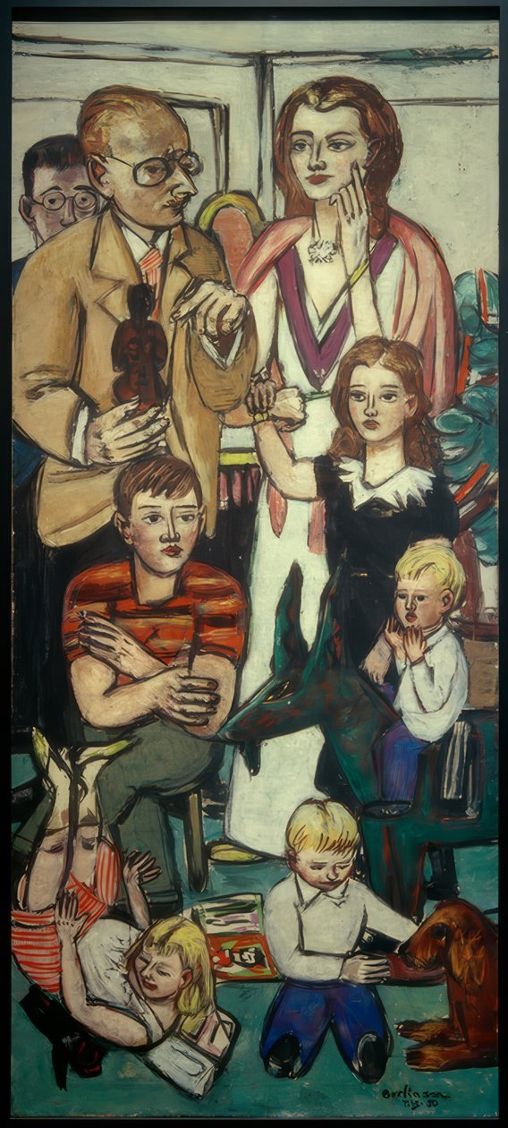 Ryhmäkuva Toivo tekijältä Max Beckmann
