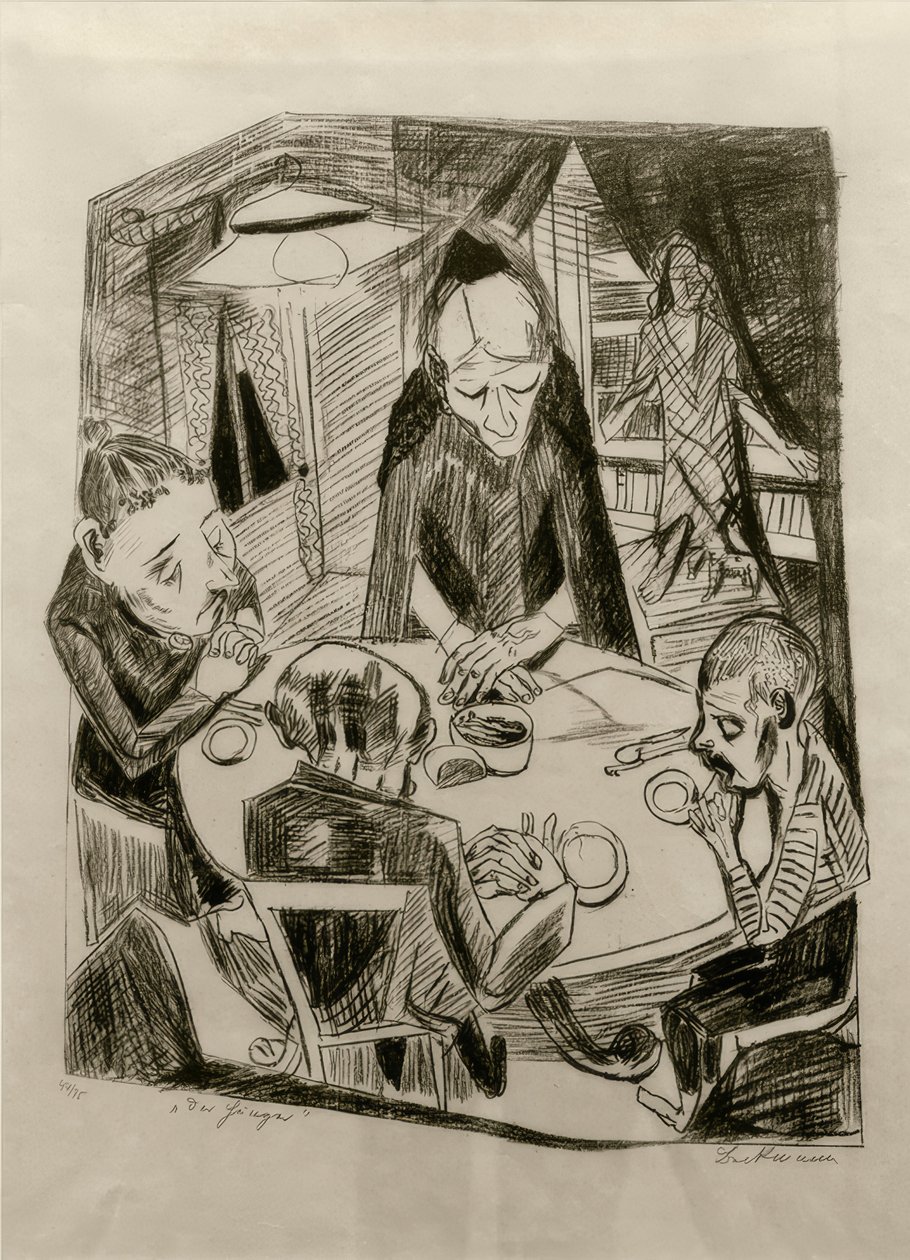 Nälkä tekijältä Max Beckmann